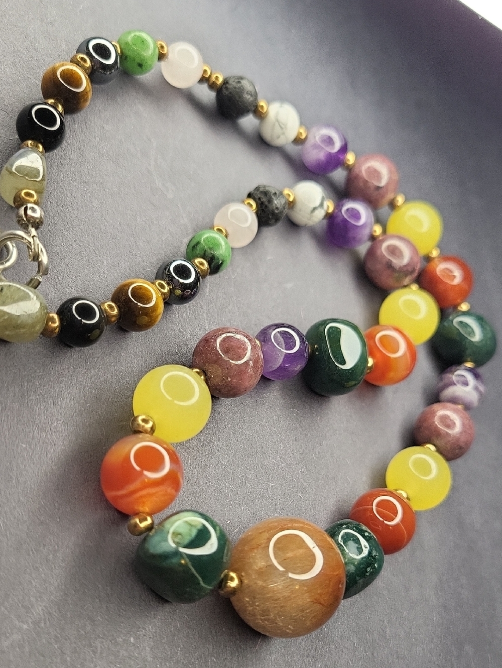 Polished Stone Necklace